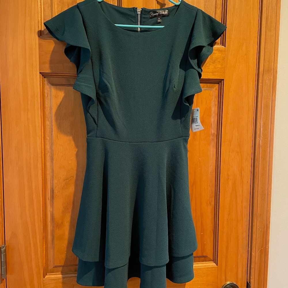 Juniors Dress NWT Green